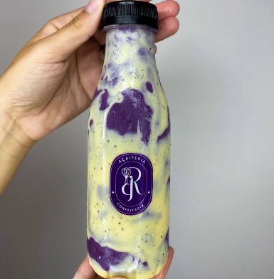 Açaí na Garrafa Cremoso de Maracujá 400ml