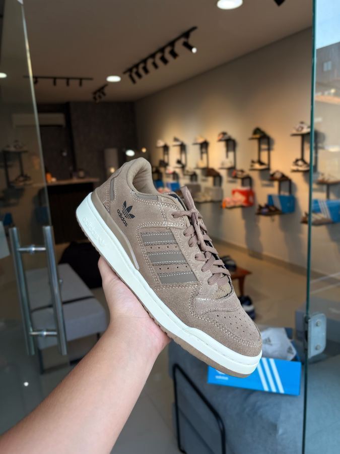 Tênis Adidas Forúm Rato/Bege
