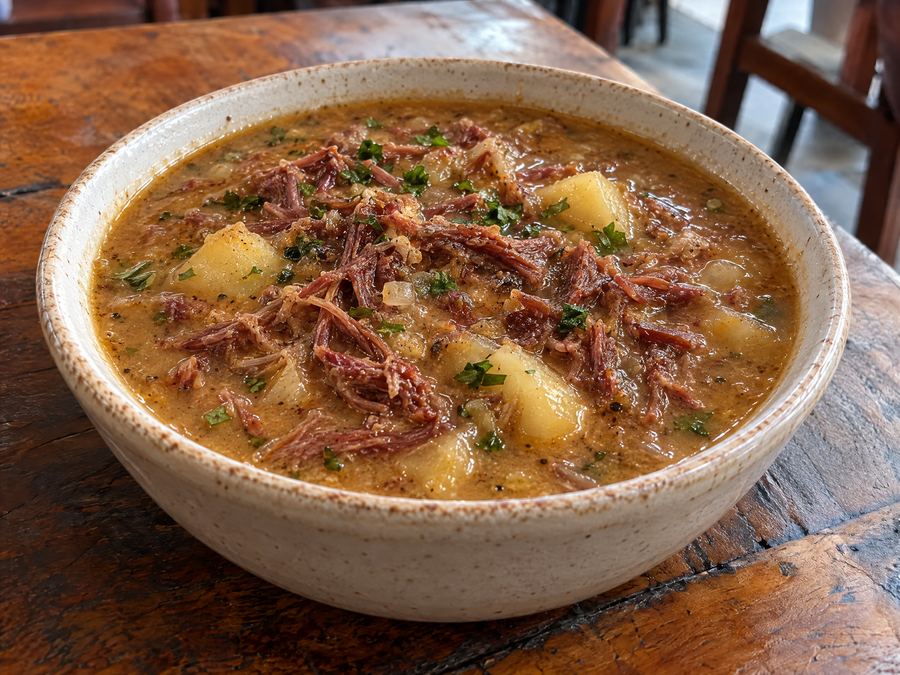 Caldinho de charque
